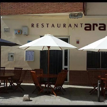 Hostal Restaurante Arasa Santa Bárbara Buitenkant foto