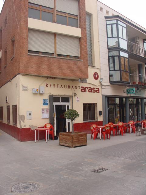Hostal Restaurante Arasa Santa Bárbara Buitenkant foto