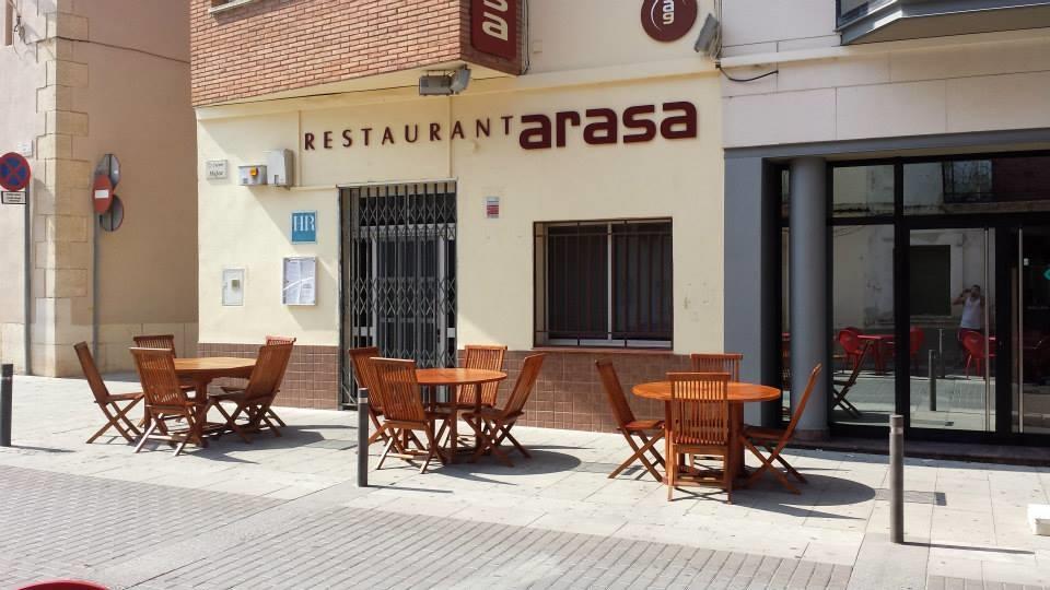 Hostal Restaurante Arasa Santa Bárbara Buitenkant foto