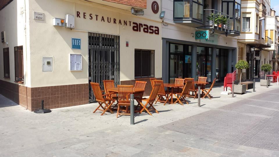 Hostal Restaurante Arasa Santa Bárbara Buitenkant foto